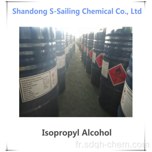 Alcool isopropylique de qualité industrielle 99% IPA CAS 67-63-0